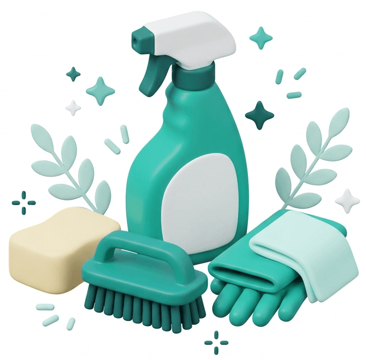 Sparkle Clean Jax cleaning supplies