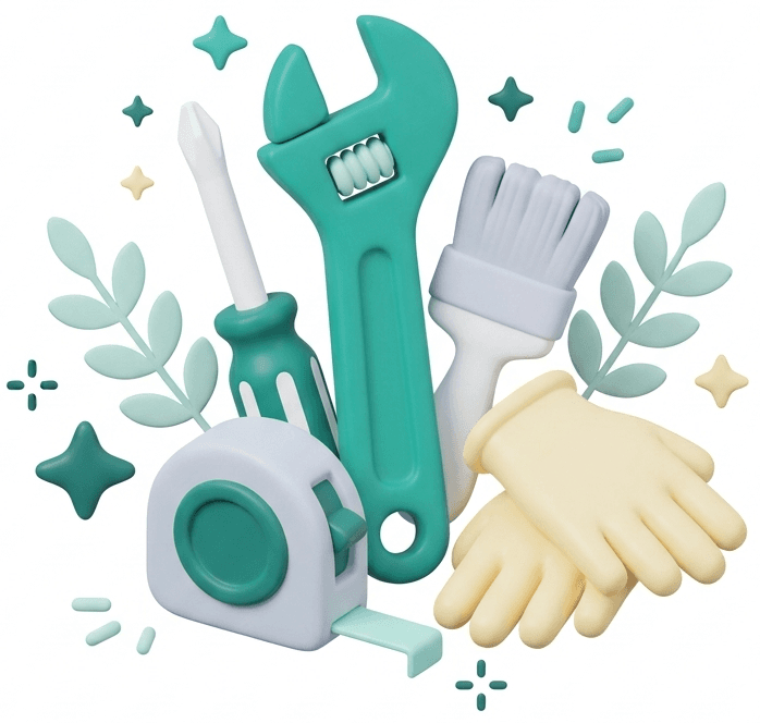 Cool Today cleaning supplies